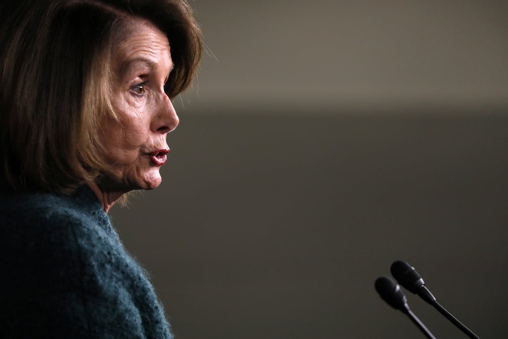 Pelosi prete a repondre a trump s'il leve le "shutdown"
