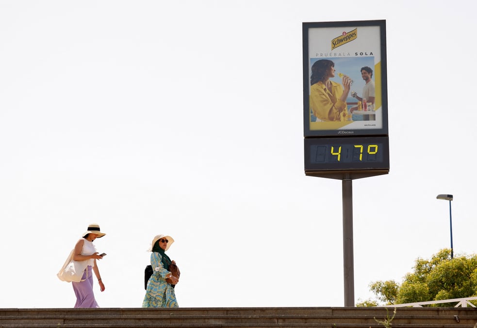 Vague de chaleur pre-estivale en espagne, la plus forte depuis 20 ans