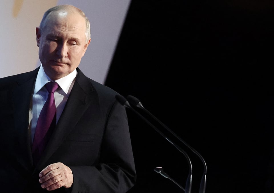 Le president russe vladimir poutine