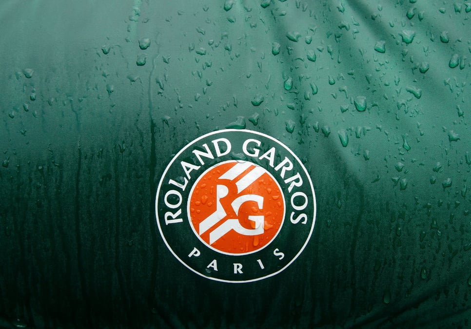Le logo du tournoi de roland garros