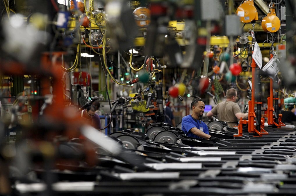 Le rythme de la croissance americaine s'accelere a 2,3%