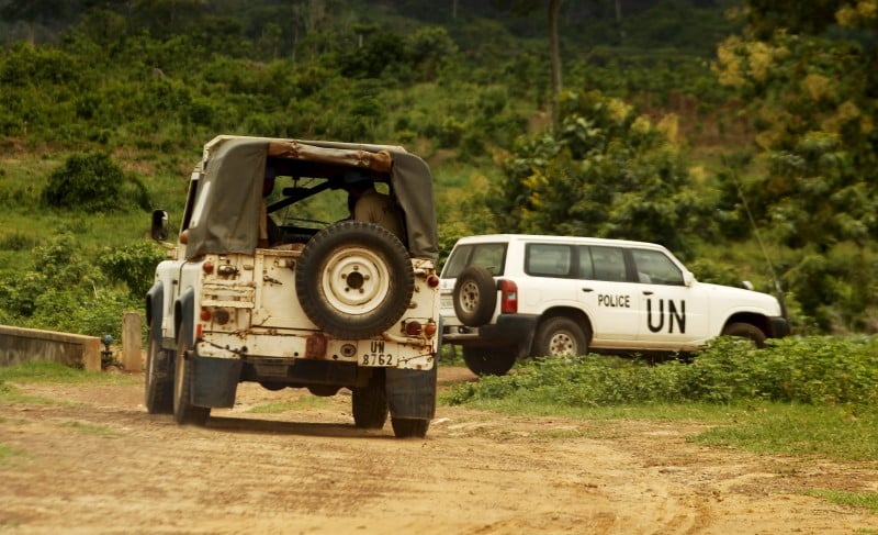 Moins de casques bleus en cote d'ivoire