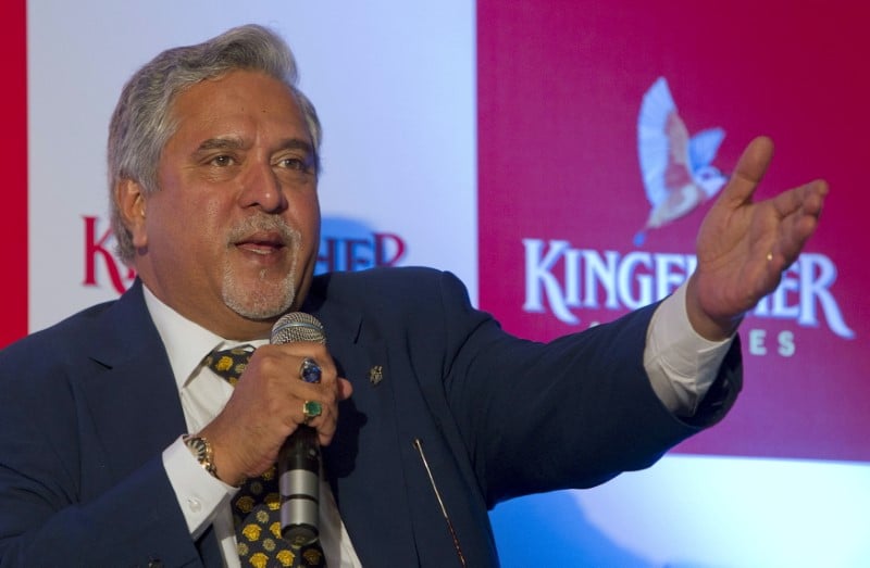 L'homme d'affaires indien vijay mallya arrete a londres