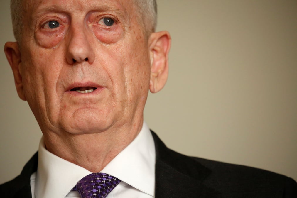 L'armee syrienne a dissemine ses appareils, dit james mattis