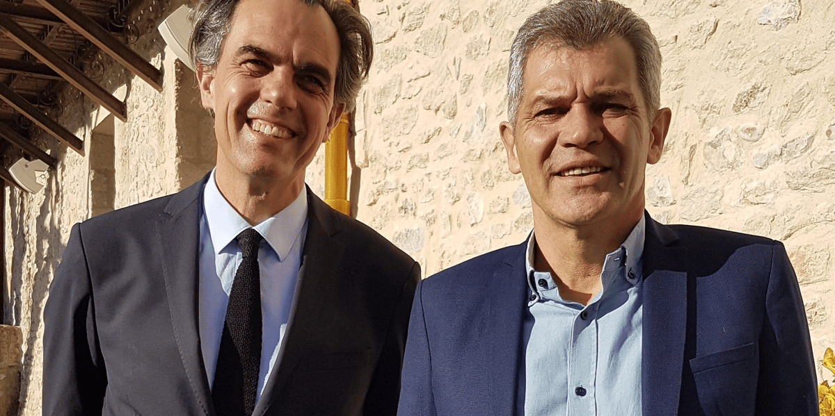 L'économiste Philippe Dessertine, et Philippe Lamouroux, président de l'Ordre des experts-comptables