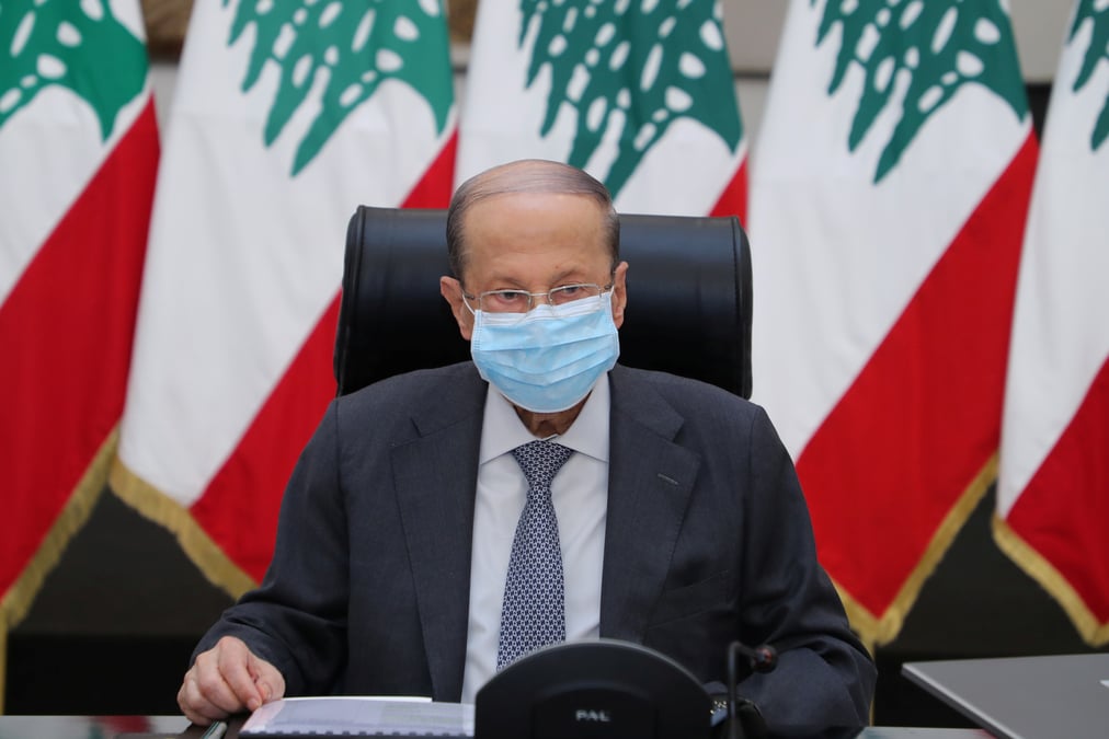 Liban: le president aoun promet que l'aide ira la ou c'est necessaire