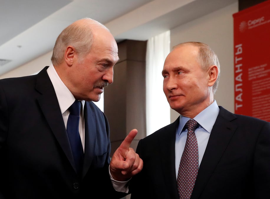 Poutine va recevoir loukachenko pour discuter des conflits regionaux