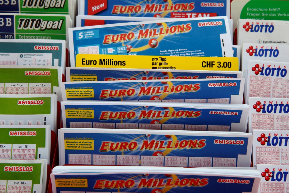 Des billets de loterie pour euromillions