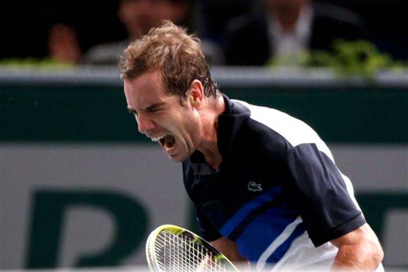 Tennis: Richard Gasquet prend son quart et le train pour Londres