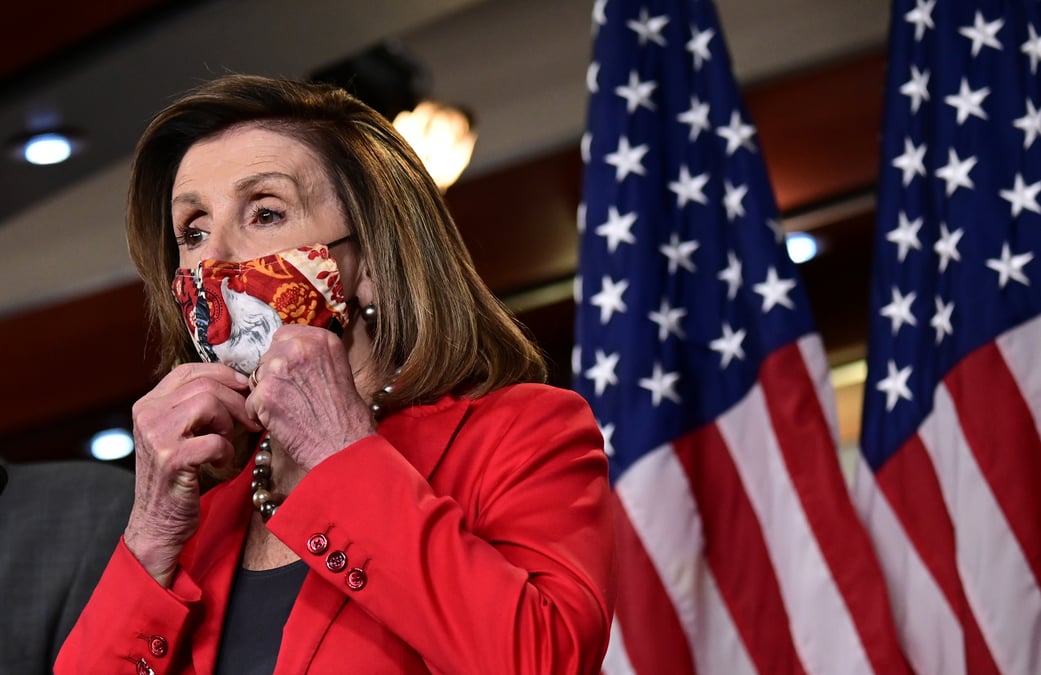 Usa 2020: pelosi salue "une nouvelle journee d'espoir" avec biden