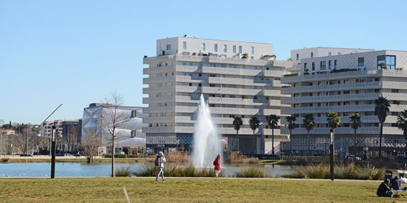 Montpelllier, quartier Port Marianne