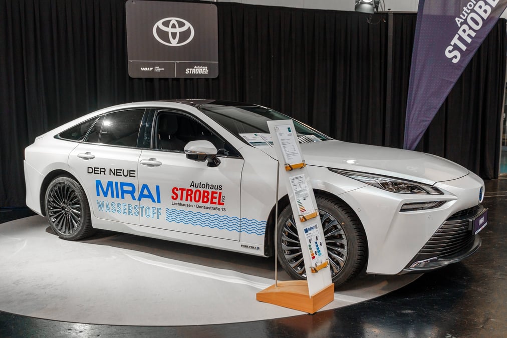 Cinq cents Toyota Mirai à hydrogène doivent intégrer la flotte officielle des Jeux olympiques à Paris.