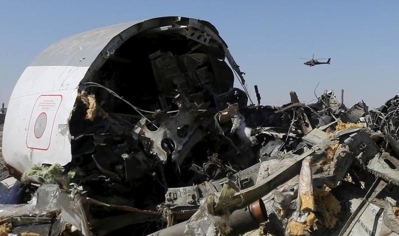 L'ei publie une photo de ce qui serait la bombe de l'a321 russe