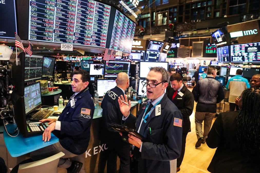 Wall street en nette baisse pour debuter l'annee 2019
