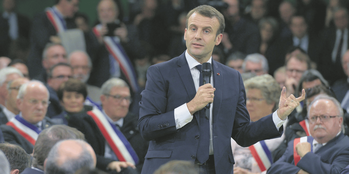 Emmanuel Macron, Grand débat