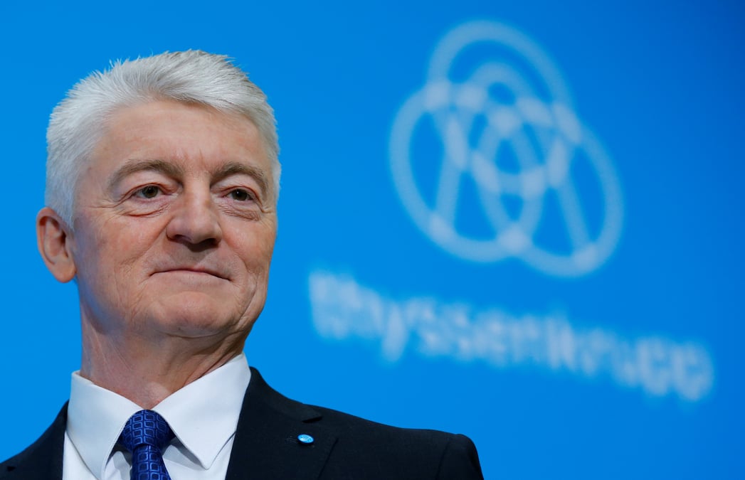 Le president de thyssenkrupp exclut un demantelement