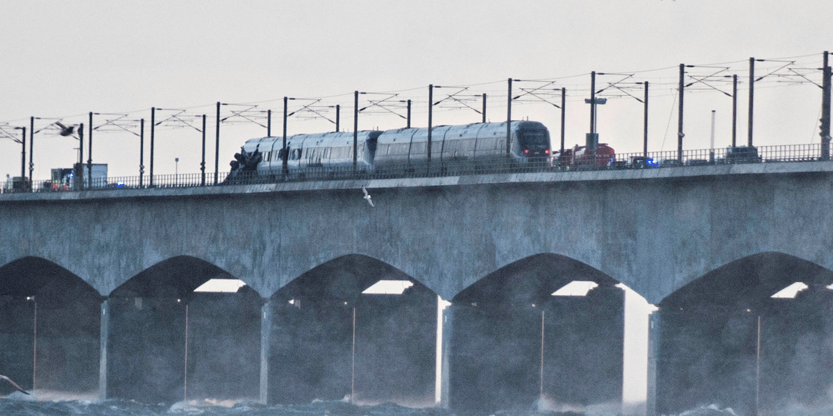 Danemark: six morts dans un accident de train sur un pont