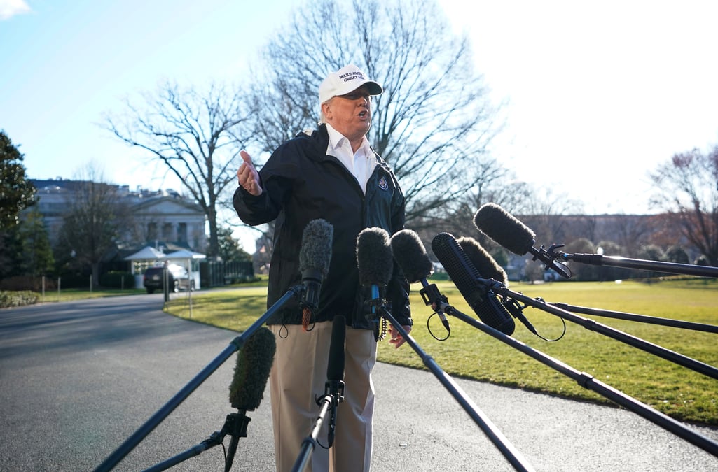 Trump evoque un grand succes sur le commerce avec la chine