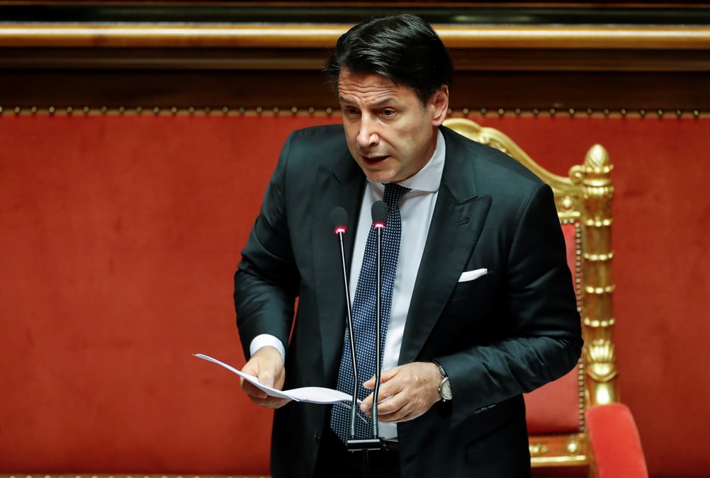 L’italie doit presenter un plan de relance a l'ue d'ici a la mi-octobre