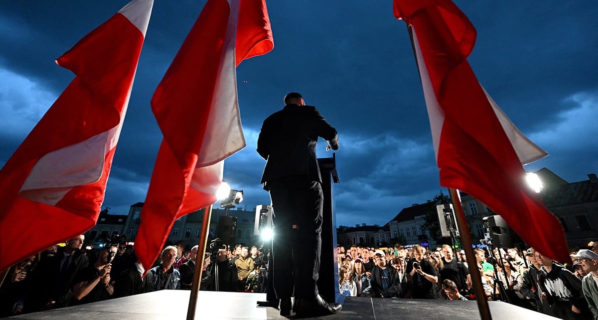 À l'image de Slawomir Mentzen, plusieurs candidats à la présidence de la Pologne ont fait des réfugiés ukrainiens une priorité.