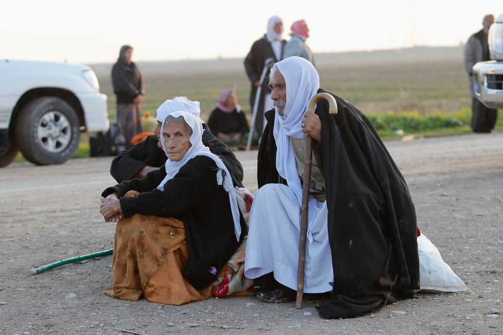 L'etat islamique relache 350 yazidis dans le nord de l'irak