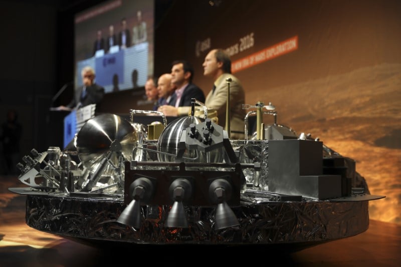 Le sort de module schiaparelli preoccupe les scientifiques