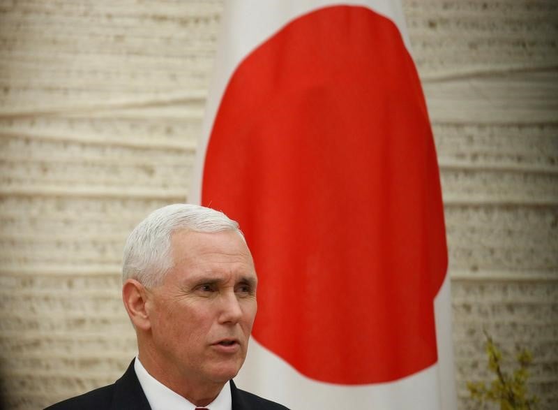 Mike pence a tokyo pour parler commerce bilateral