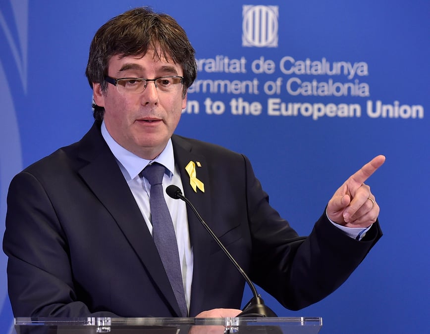 Puigdemont est retourne en belgique