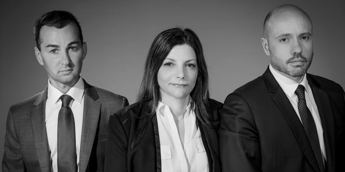 Lionel Benhamou, Véronique Baron et Grégorie Moulinier, associés fondateurs de La Centrale des SCPI.
