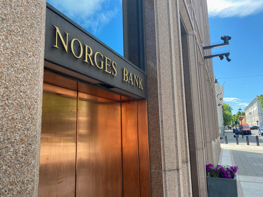 Banque centrale de norvege a oslo