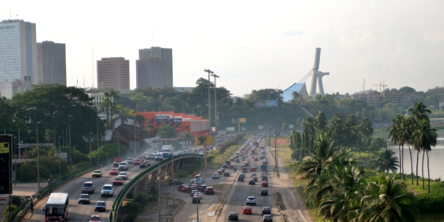 Abidjan circulation Côte d'Ivoire