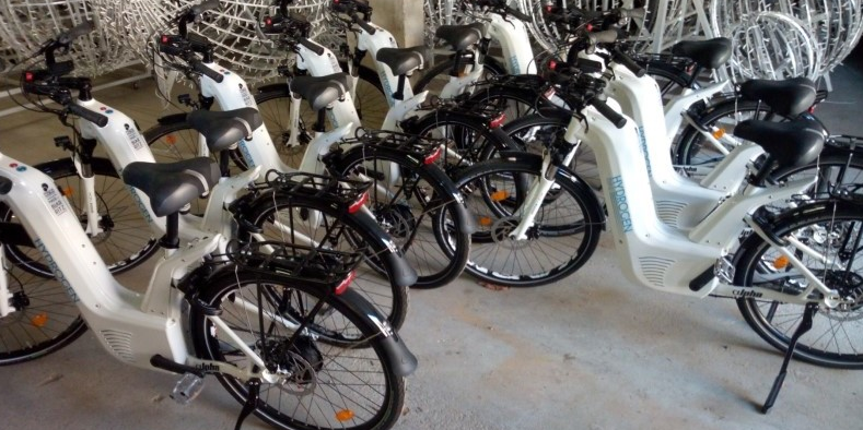 Brides les bains vélo hydrogène