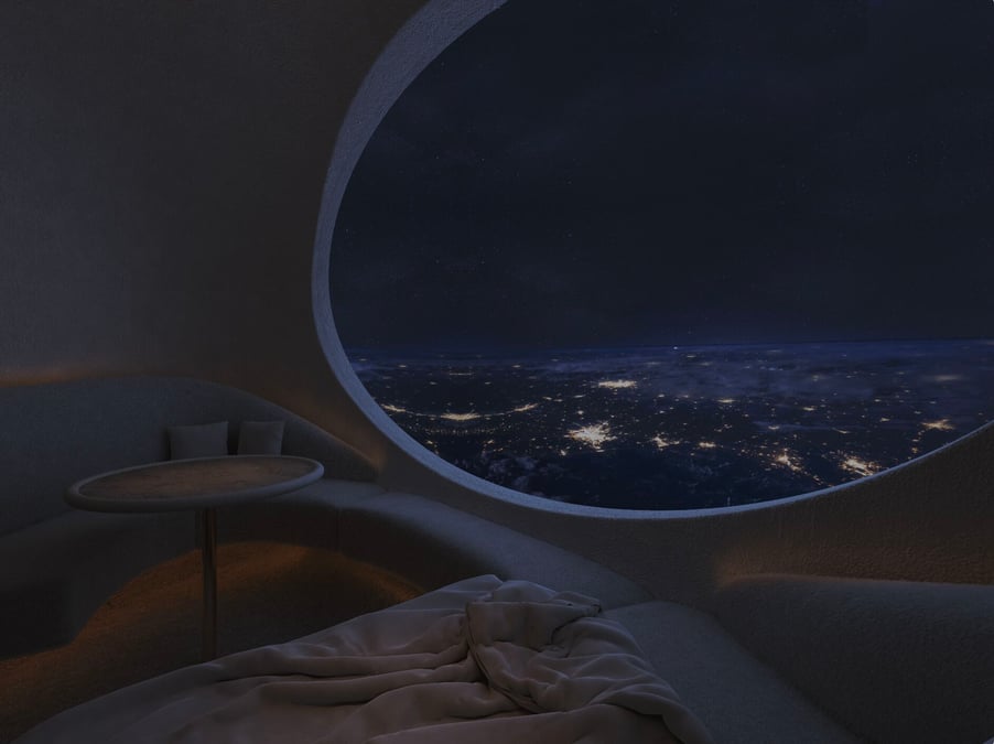 Zephalto promet un voyage aux portes de l'espace, présenté comme du tourisme stratosphérique et non du tourisme spatial, avec sa capsule portée par un ballon gonflé à l'hydrogène.