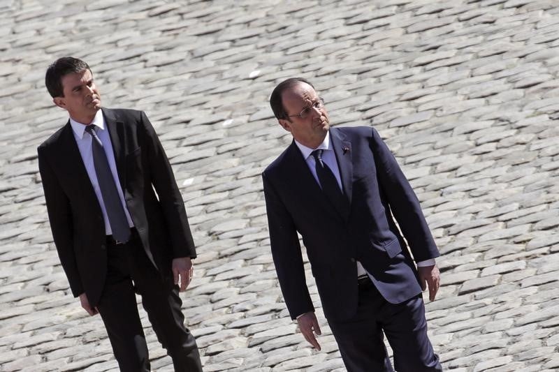 Hollande et Valls au défi du rebond post-européennes