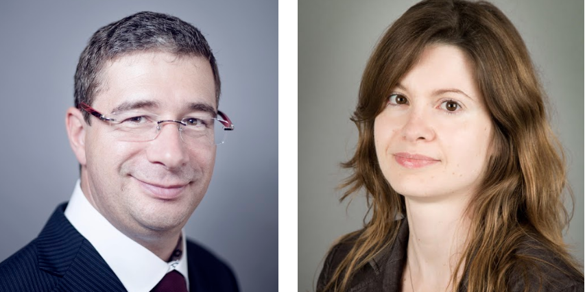 Olivier Levy, directeur interrégional Fonds Propres Réseau Est pour Bpifrance Investissement et Emilie Garcia, responsable Domaine Ecotechnologies à la direction Innovation de Bpifrance