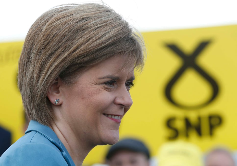 Nicola sturgeon, star de la campagne des legislatives britanniques