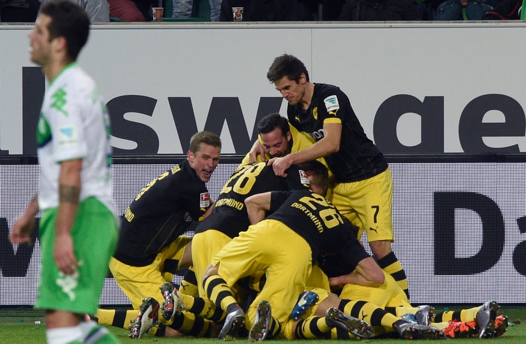Dortmund domine wolfsbourg sur le fil
