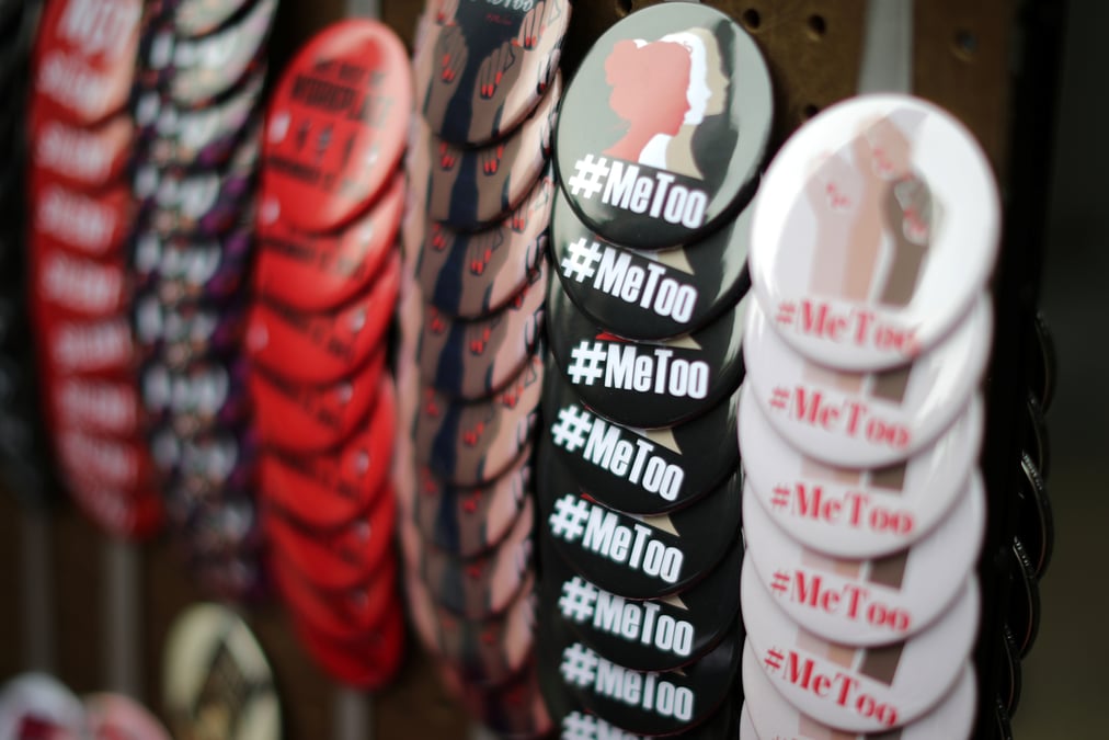 Le mouvement "#metoo" "personnalite" de l'annee 2017 pour time