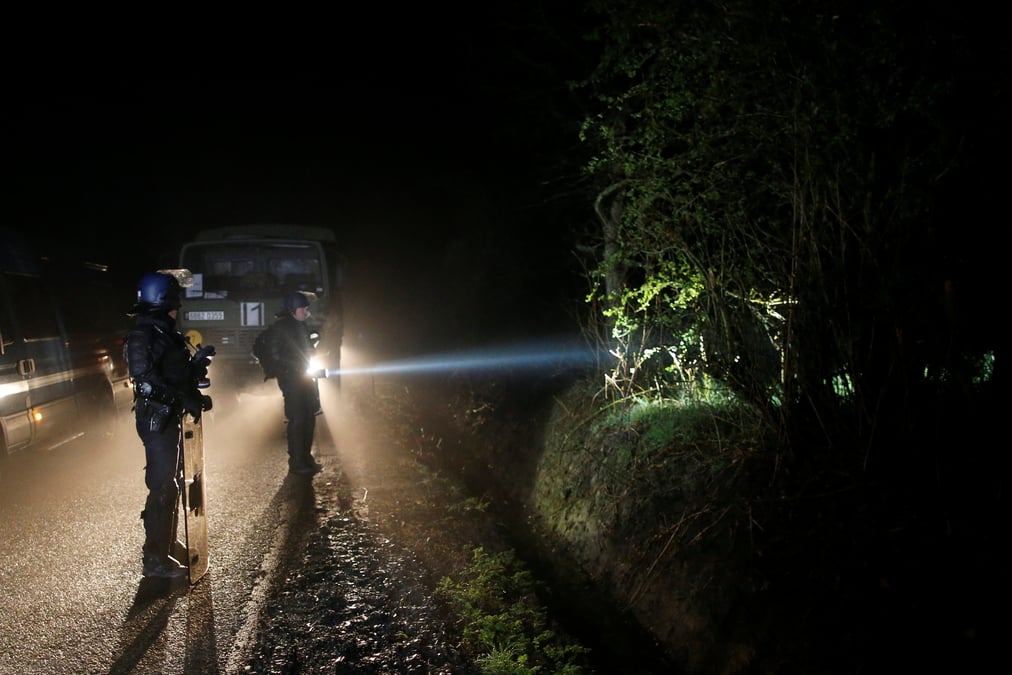 Les expulsions ont repris dans la zad de notre-dame-des-landes
