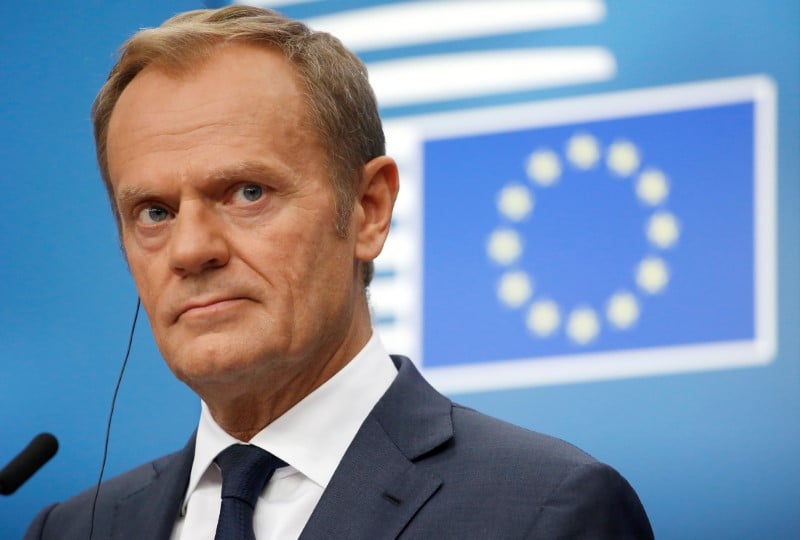 Donald tusk fera une declaration sur le brexit vendredi matin