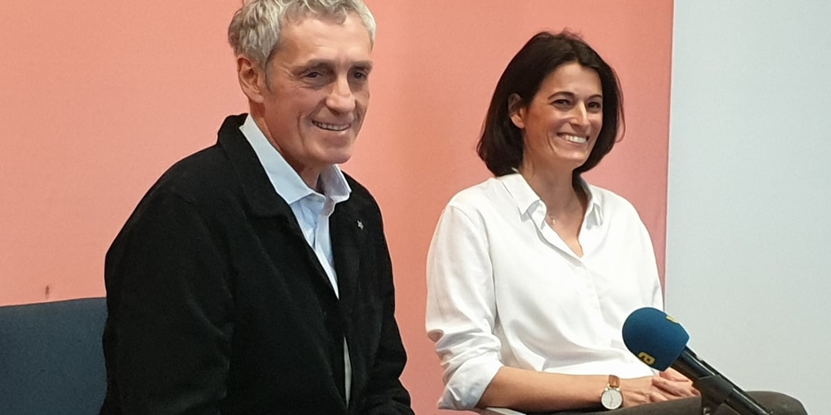 Philippe Saurel présente Soune Serre, n°2 de sa liste pour les municipales de Montpellier