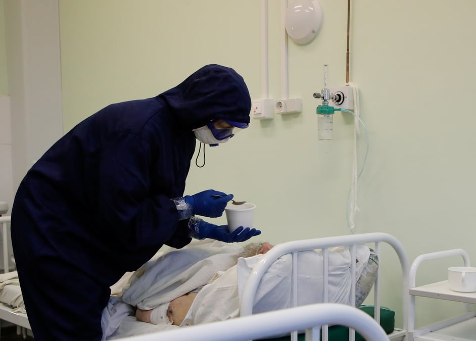 Coronavirus: la russie signale 26.097 cas et 562 deces en 24 heures