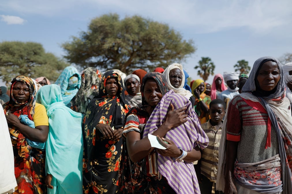 Des soudanais en fuite cherchent refuge au tchad
