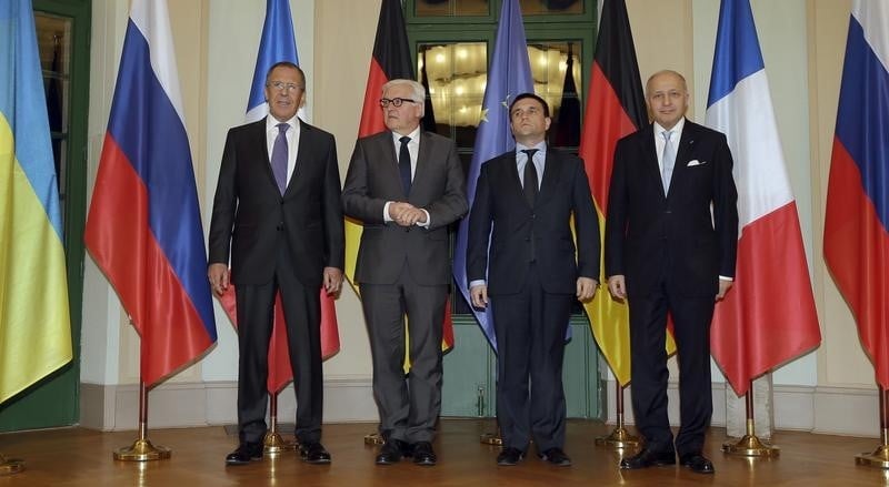 Reunion sur l'ukraine a berlin