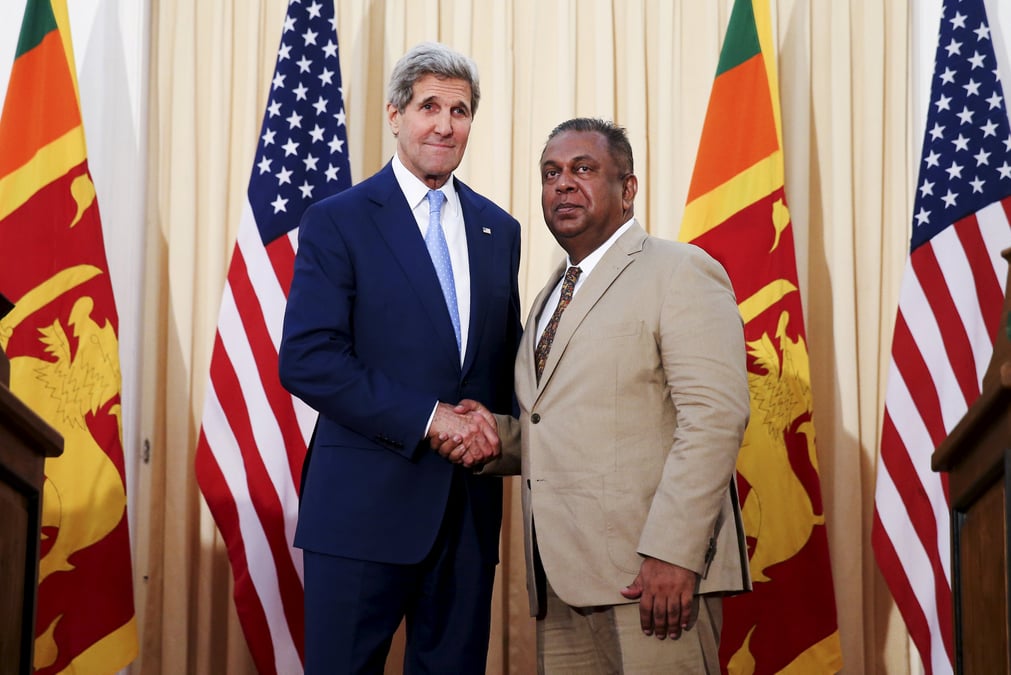 John kerry au sri lanka