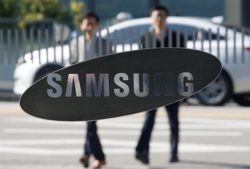 Les bureaux de samsung elec perquisitionnes
