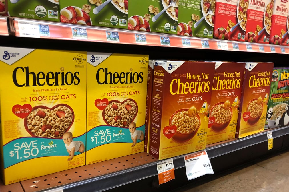 General mills a suivre a wall street