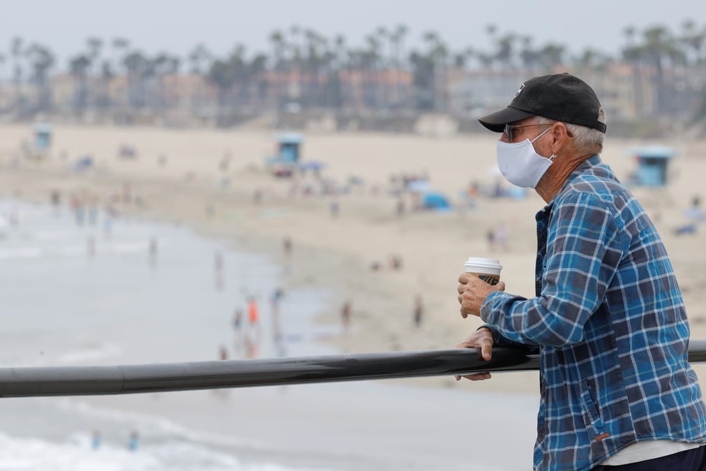 Coronavirus: le bilan quotidien aux usa depasse a nouveau les 1.000 morts