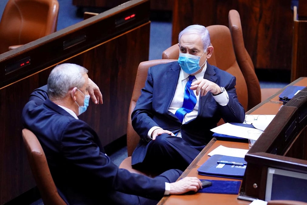 Israel: les divergences entre gantz et netanyahu menacent le gouvernement d'union
