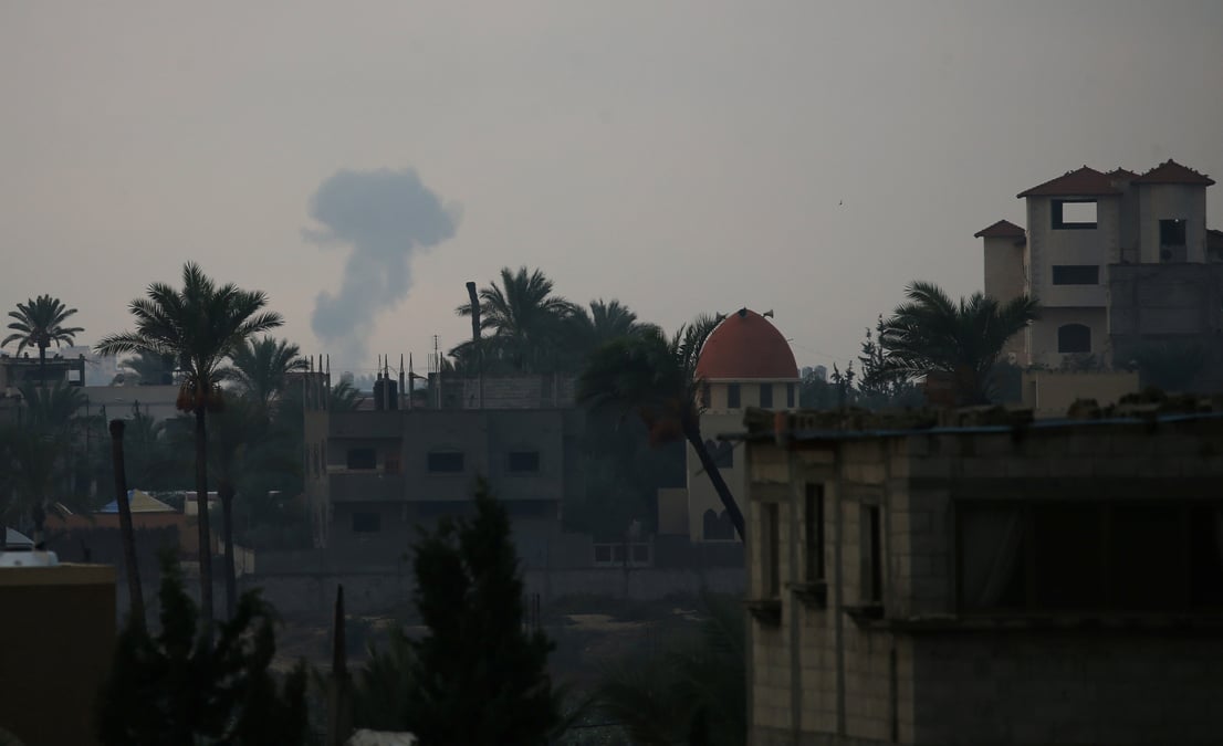 Frappes de l'aviation israelienne dans la bande de gaza